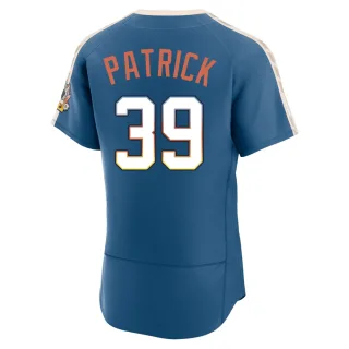 Authentic Men's Chad Patrick Milwaukee Brewers Mineral 2026 City Connect Stadium Jersey - Blue