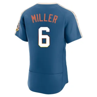 Authentic Men's Owen Miller Milwaukee Brewers Mineral 2026 City Connect Stadium Jersey - Blue