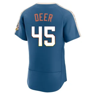 Authentic Men's Rob Deer Milwaukee Brewers Mineral 2026 City Connect Stadium Jersey - Blue