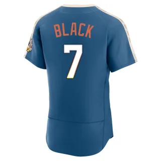 Authentic Men's Tyler Black Milwaukee Brewers Mineral 2026 City Connect Stadium Jersey - Blue