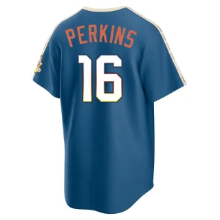 Limited Men's Blake Perkins Milwaukee Brewers Mineral 2026 City Connect Stadium Jersey - Blue