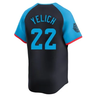 Limited Men's Christian Yelich Milwaukee Brewers National League 2024 All-Star Game Jersey - Navy
