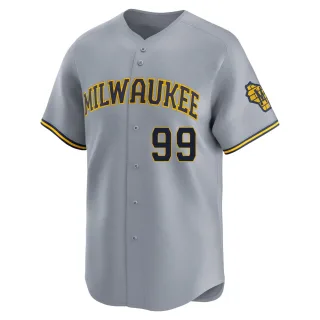 Limited Men's Gary Sanchez Milwaukee Brewers Away Jersey - Gray