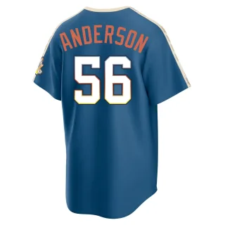 Limited Men's Grant Anderson Milwaukee Brewers Mineral 2026 City Connect Stadium Jersey - Blue