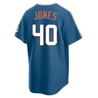 Limited Men's Greg Jones Milwaukee Brewers Mineral 2026 City Connect Stadium Jersey - Blue