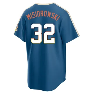 Limited Men's Jacob Misiorowski Milwaukee Brewers Mineral 2026 City Connect Stadium Jersey - Blue
