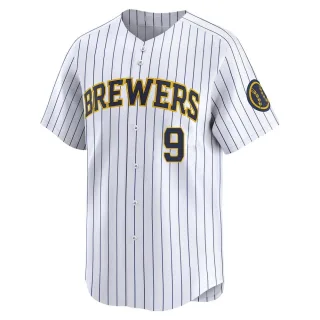 Limited Men's Jake Bauers Milwaukee Brewers Alternate Jersey - White