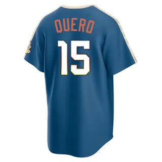 Limited Men's Jeferson Quero Milwaukee Brewers Mineral 2026 City Connect Stadium Jersey - Blue