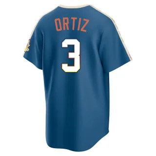 Limited Men's Joey Ortiz Milwaukee Brewers Mineral 2026 City Connect Stadium Jersey - Blue