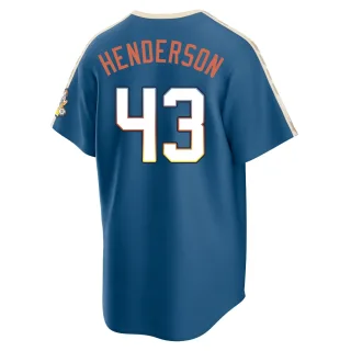 Limited Men's Logan Henderson Milwaukee Brewers Mineral 2026 City Connect Stadium Jersey - Blue