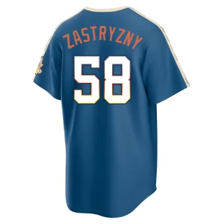 Limited Men's Rob Zastryzny Milwaukee Brewers Mineral 2026 City Connect Stadium Jersey - Blue