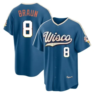 Limited Men's Ryan Braun Milwaukee Brewers Mineral 2026 City Connect Stadium Jersey - Blue