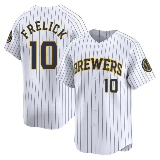 Limited Men's Sal Frelick Milwaukee Brewers Alternate Jersey - White