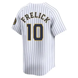 Limited Men's Sal Frelick Milwaukee Brewers Alternate Jersey - White
