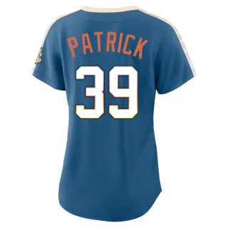 Limited Women's Chad Patrick Milwaukee Brewers Mineral 2026 City Connect Stadium Jersey - Blue