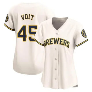 Limited Women's Luke Voit Milwaukee Brewers Home Jersey - Cream