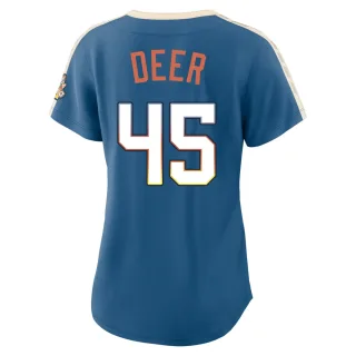 Limited Women's Rob Deer Milwaukee Brewers Mineral 2026 City Connect Stadium Jersey - Blue