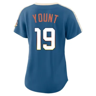 Limited Women's Robin Yount Milwaukee Brewers Mineral 2026 City Connect Stadium Jersey - Blue