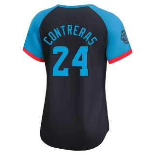 Limited Women's William Contreras Milwaukee Brewers National League 2024 All-Star Game Jersey - Navy