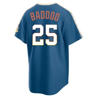 Limited Youth Akil Baddoo Milwaukee Brewers Mineral 2026 City Connect Stadium Jersey - Blue