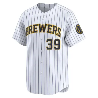 Limited Youth Chad Patrick Milwaukee Brewers Alternate Jersey - White