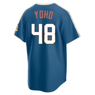 Limited Youth Craig Yoho Milwaukee Brewers Mineral 2026 City Connect Stadium Jersey - Blue