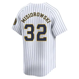 Limited Youth Jacob Misiorowski Milwaukee Brewers Alternate Jersey - White