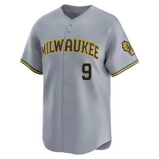 Limited Youth Jake Bauers Milwaukee Brewers Away Jersey - Gray