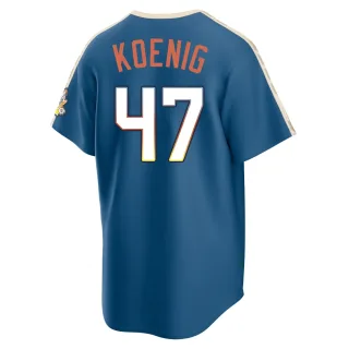 Limited Youth Jared Koenig Milwaukee Brewers Mineral 2026 City Connect Stadium Jersey - Blue