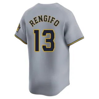 Limited Youth Luis Rengifo Milwaukee Brewers Away Jersey - Gray
