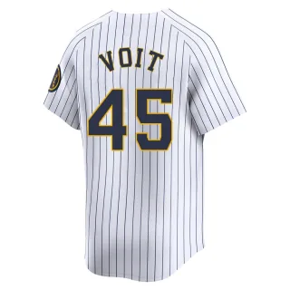 Limited Youth Luke Voit Milwaukee Brewers Alternate Jersey - White
