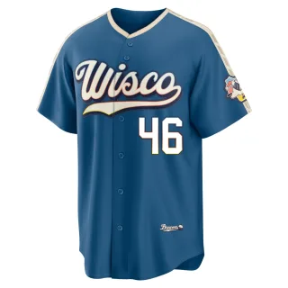 Limited Youth Quinn Priester Milwaukee Brewers Mineral 2026 City Connect Stadium Jersey - Blue