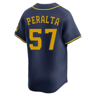 Limited Youth Sammy Peralta Milwaukee Brewers Alternate Jersey - Navy