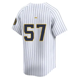 Limited Youth Sammy Peralta Milwaukee Brewers Alternate Jersey - White