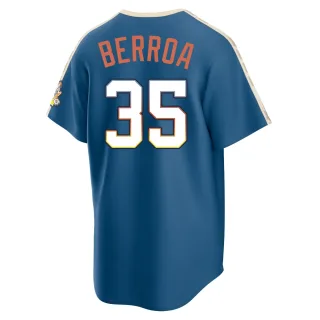 Limited Youth Steward Berroa Milwaukee Brewers Mineral 2026 City Connect Stadium Jersey - Blue