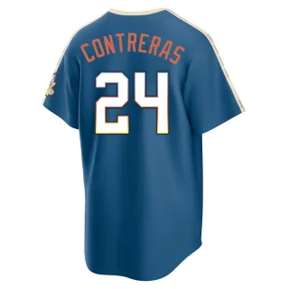 Limited Youth William Contreras Milwaukee Brewers Mineral 2026 City Connect Stadium Jersey - Blue