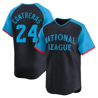 Limited Youth William Contreras Milwaukee Brewers National League 2024 All-Star Game Jersey - Navy