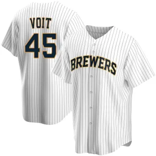 Replica Men's Luke Voit Milwaukee Brewers Home Jersey - White