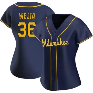 Replica Women's J.C. Mejia Milwaukee Brewers Alternate Jersey - Navy