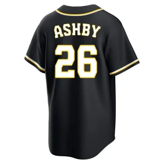 Replica Youth Aaron Ashby Milwaukee Brewers Fashion Out Jersey - Black